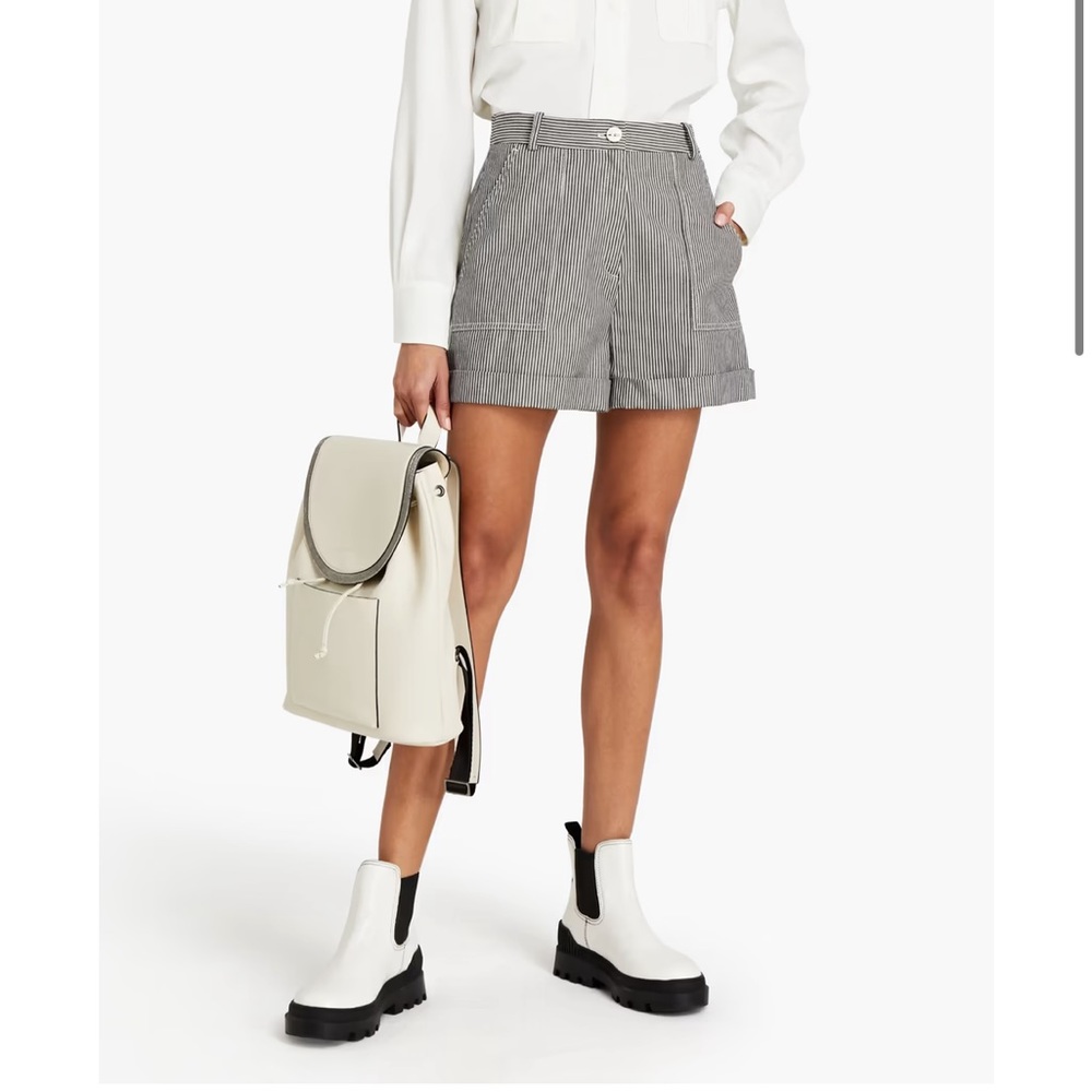 Maje high waisted shorts
